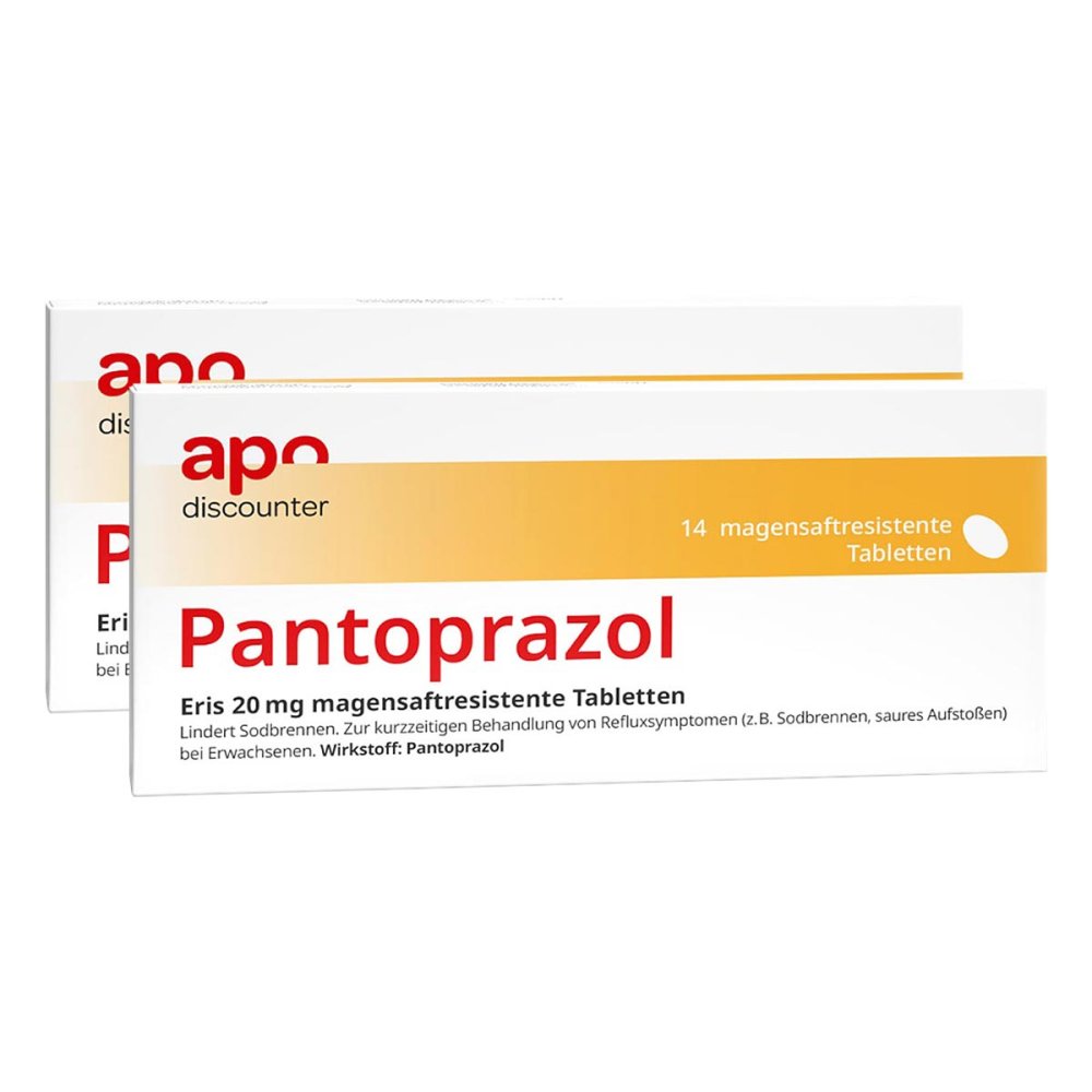 Fairmed Healthcare GmbH Pantoprazol 20 mg von apodiscounter 08104211