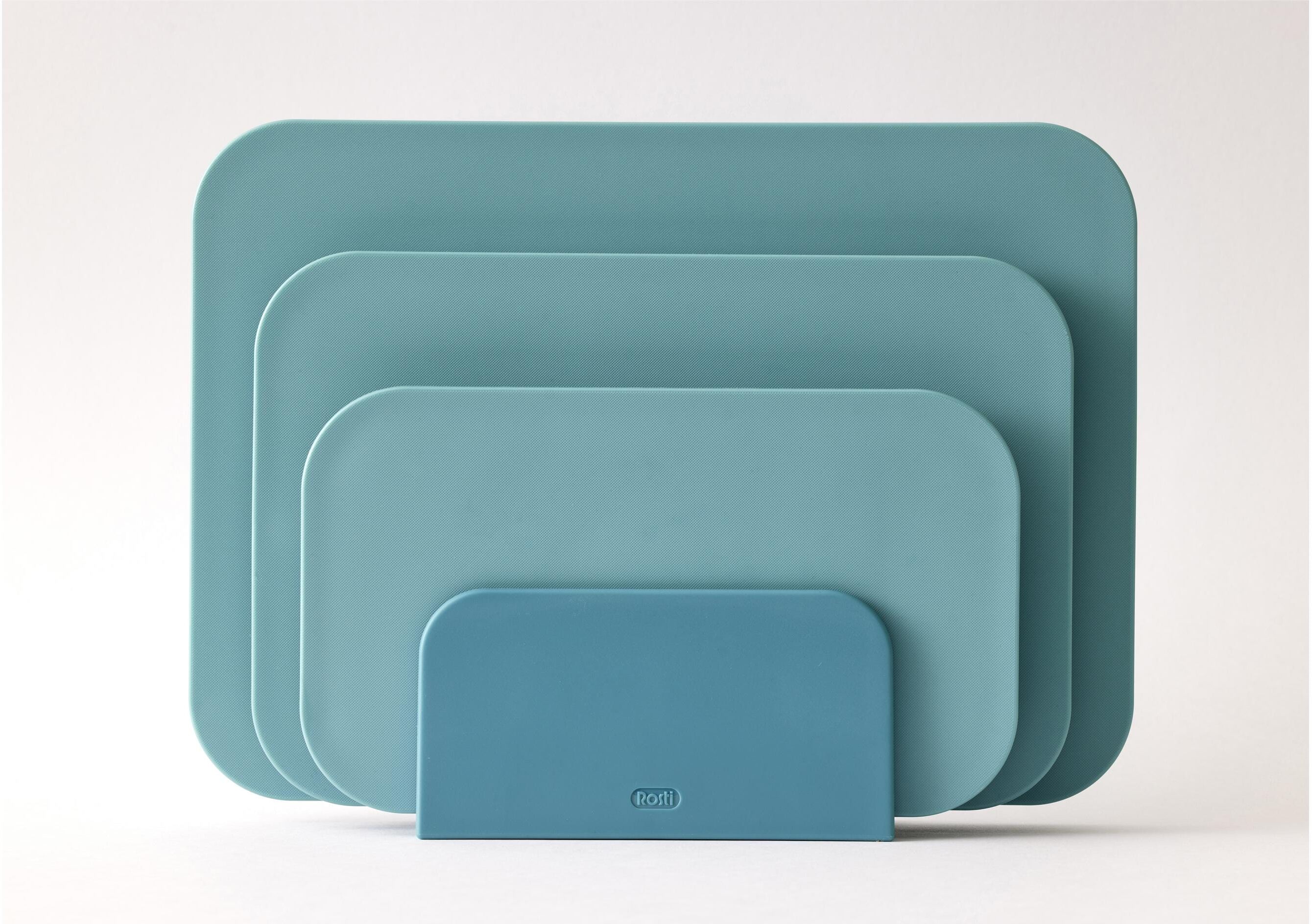 Schneidebrett "Rosti Schneidebrett Set Choptima Nord green", blau, B:35,5cm L:26,5cm, Schneidebretter, Schneidebrett blau B/H/L: 35,5cm x 26,5cm
