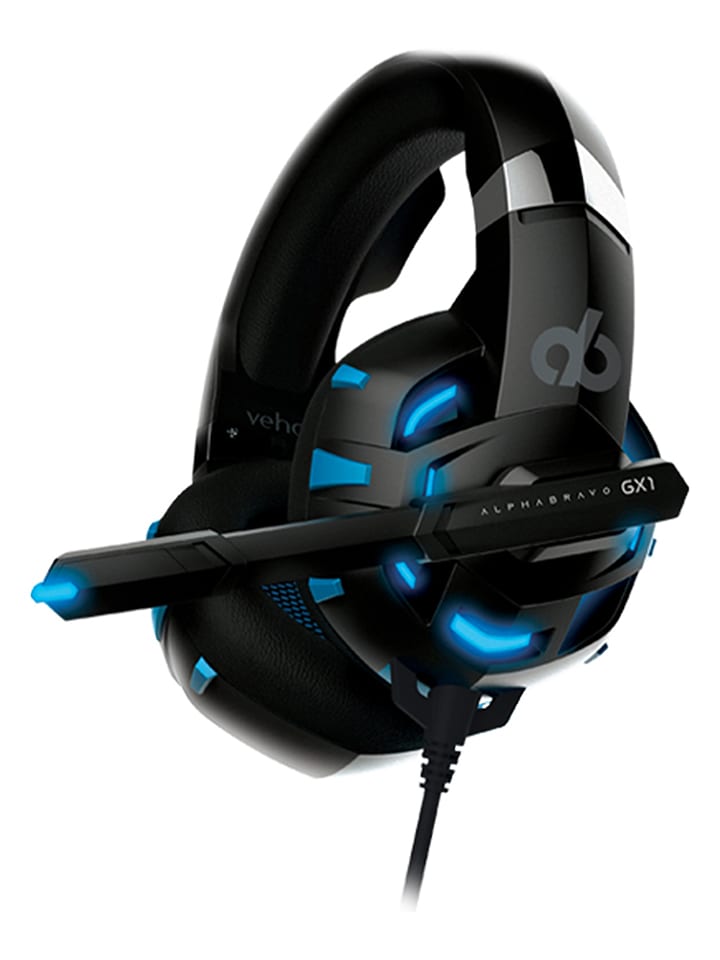 Veho Over-Ear-Gaming-Headset ''Alpha Bravo GX-1'' in Schwarz - onesize