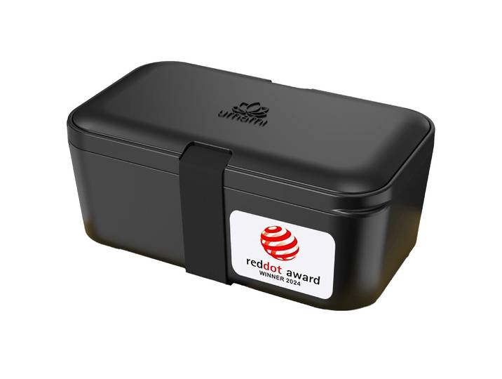 Lunchbox Original S Onyx Schwarz 900 ml