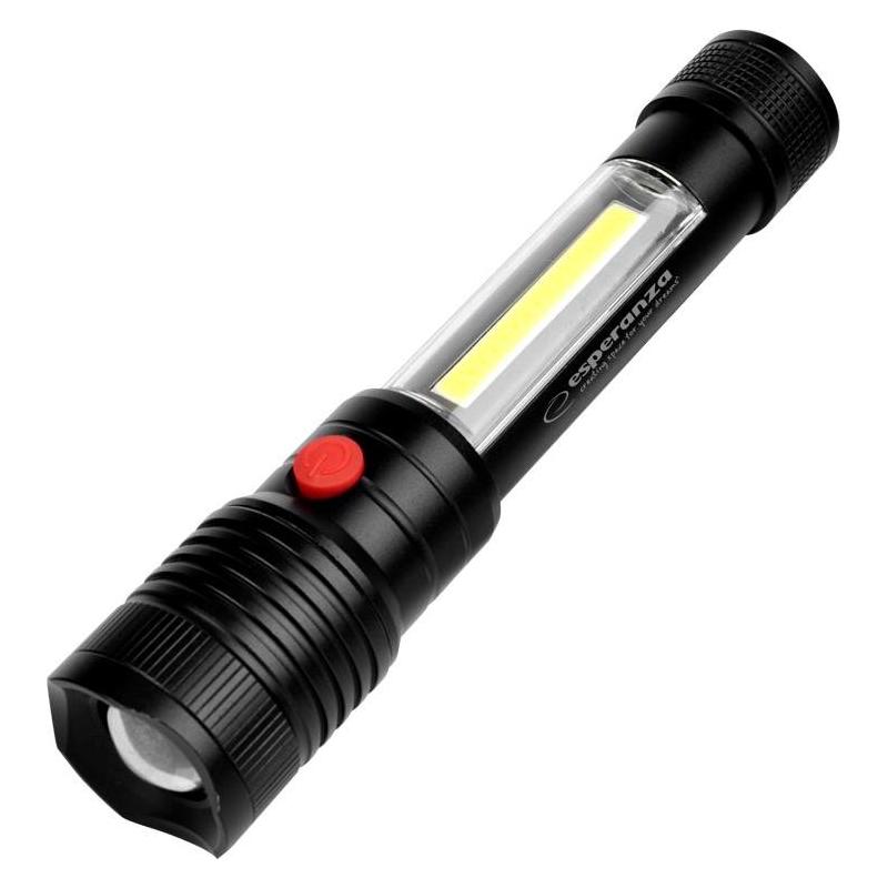 Esperanza EOT069 Taschenlampe Schwarz LED-Taschenlampe (17 cm, 250 lm) (EOT069)