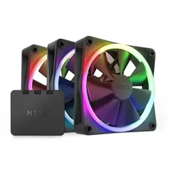 NZXT F120 RGB-Dreierpack - Gehäuselüfter, Schwarz