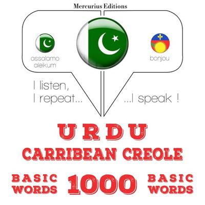 1000 essential words in Haitian Creole - JM Gardner, Audio, 9782821148659