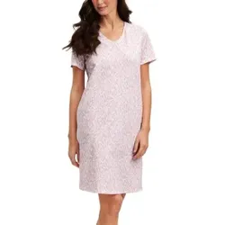 Calida Flower Nights Sleepshirt Rosa Muster Baumwolle Small Damen