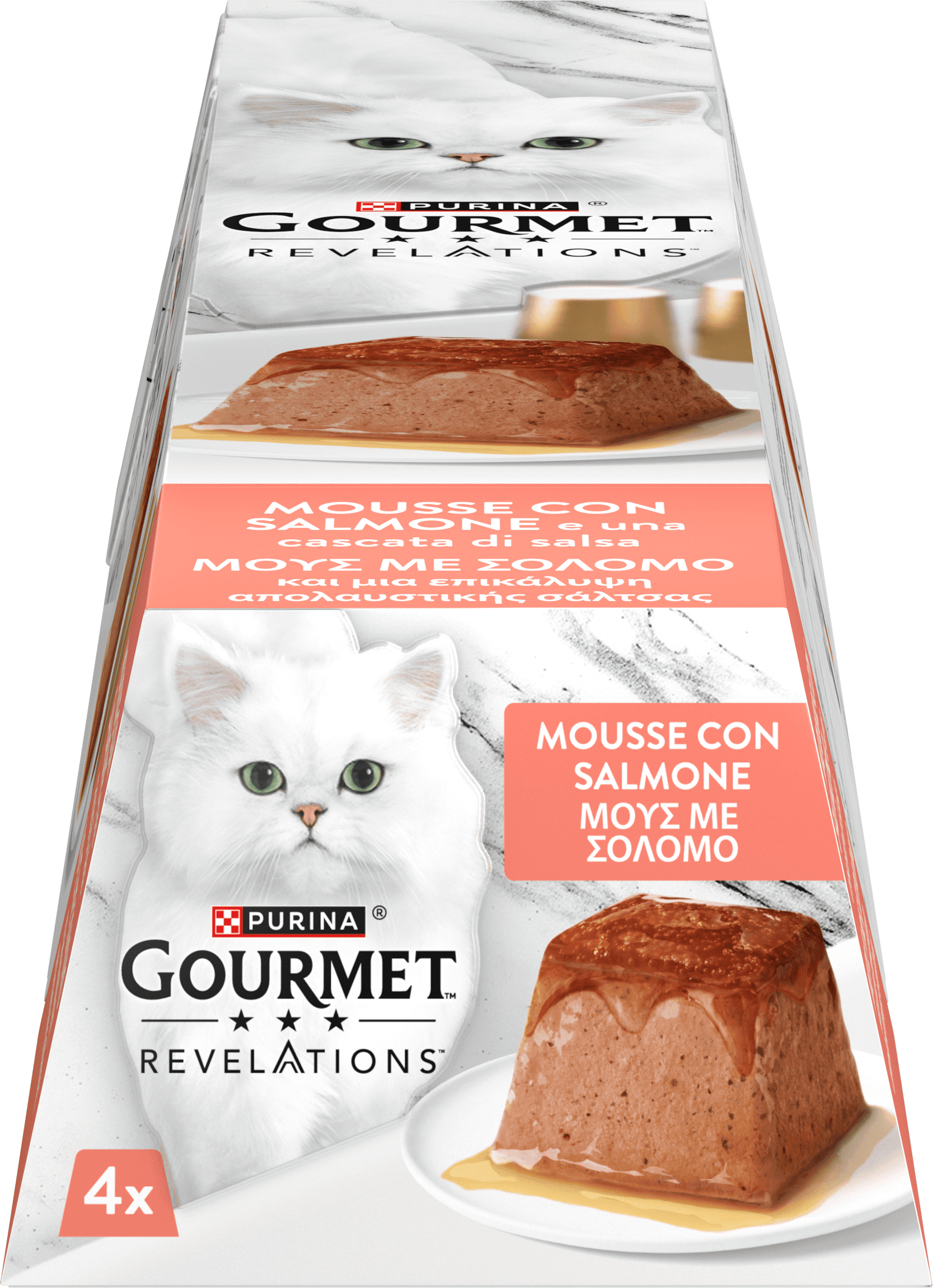 Gourmet Relevations 6 Confezioni da 4x57G SALMONE
