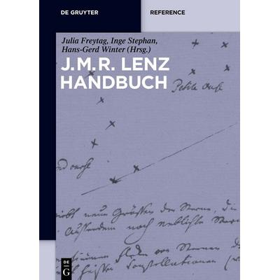J.M.R.-Lenz-Handbuch, Taschenbuch von , De Gruyter, 978-3-11-221603-3