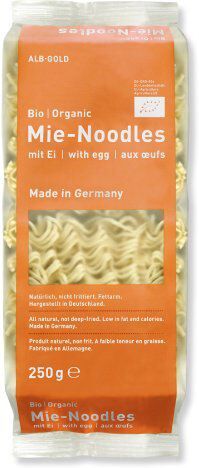 Alb Gold Organic Noodles with Egg 250 gr