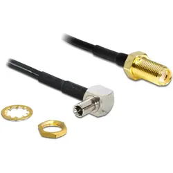 ALLNET SMA (female) auf TS9 Antennenadapter, Adapterkabel, 15 cm, 2er Pack