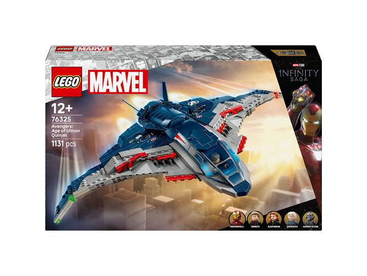 LEGO® Marvel - Le Quinjet d’Avengers : L'Ère d'Ultron - 76325