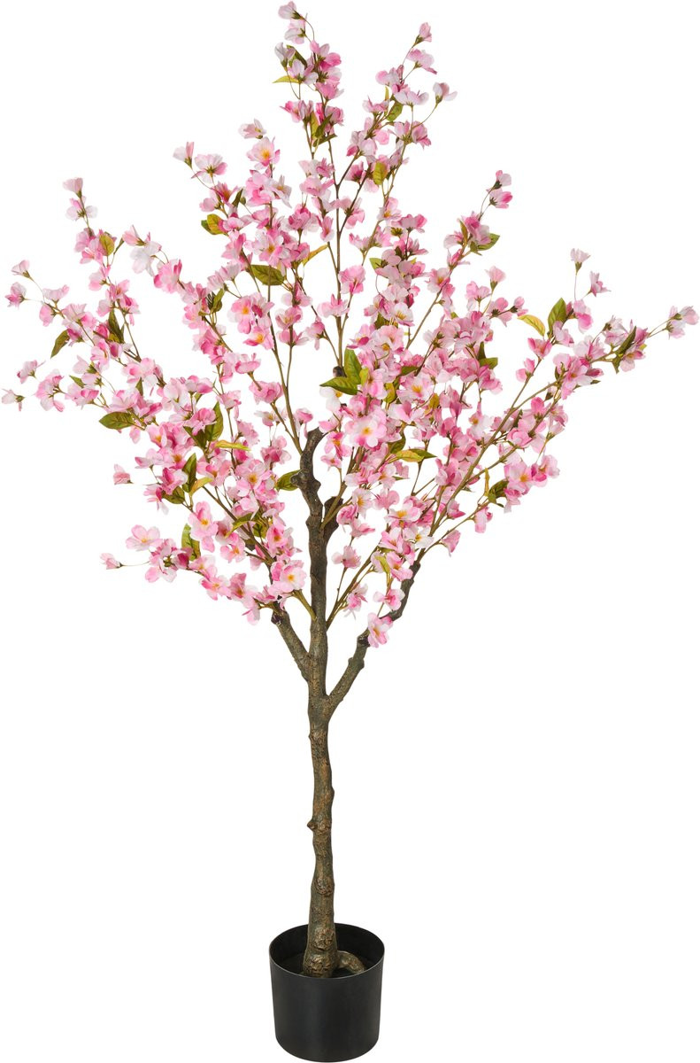 Cherry Tree Kunstplant - Roze - 152 cm