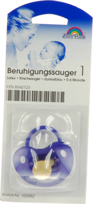 Büttner-Frank GmbH SAUGER Kirsche klein gr.Scheibe dunkelblau 1 St 08542723