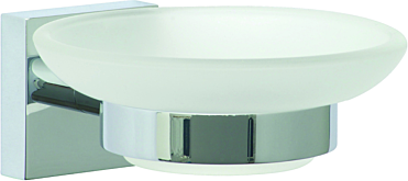Nie wieder Bohren nwb Seifenhalter Pro 030 P03123 chrom, mit Befestigungstechnik zum Kleben