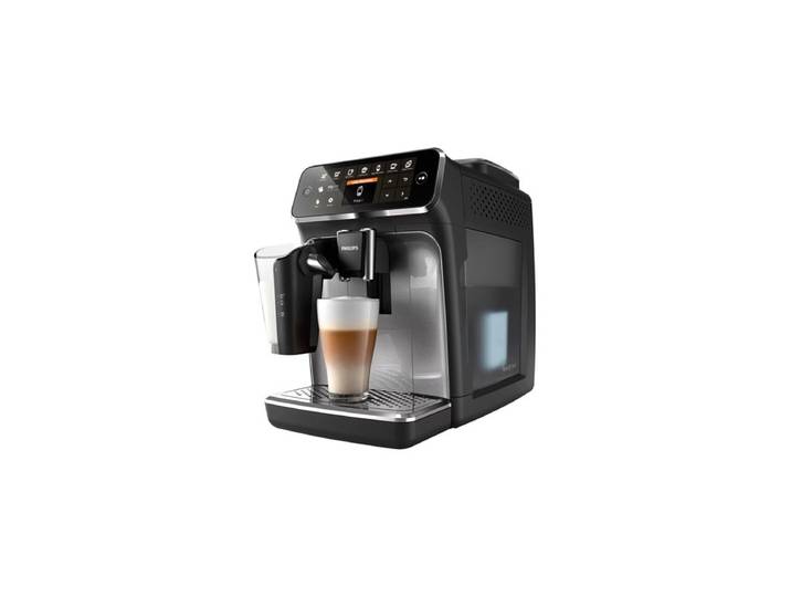 Philips 4300 series EP4346 - automatic coffee machine with milk frother - 15 bar - black