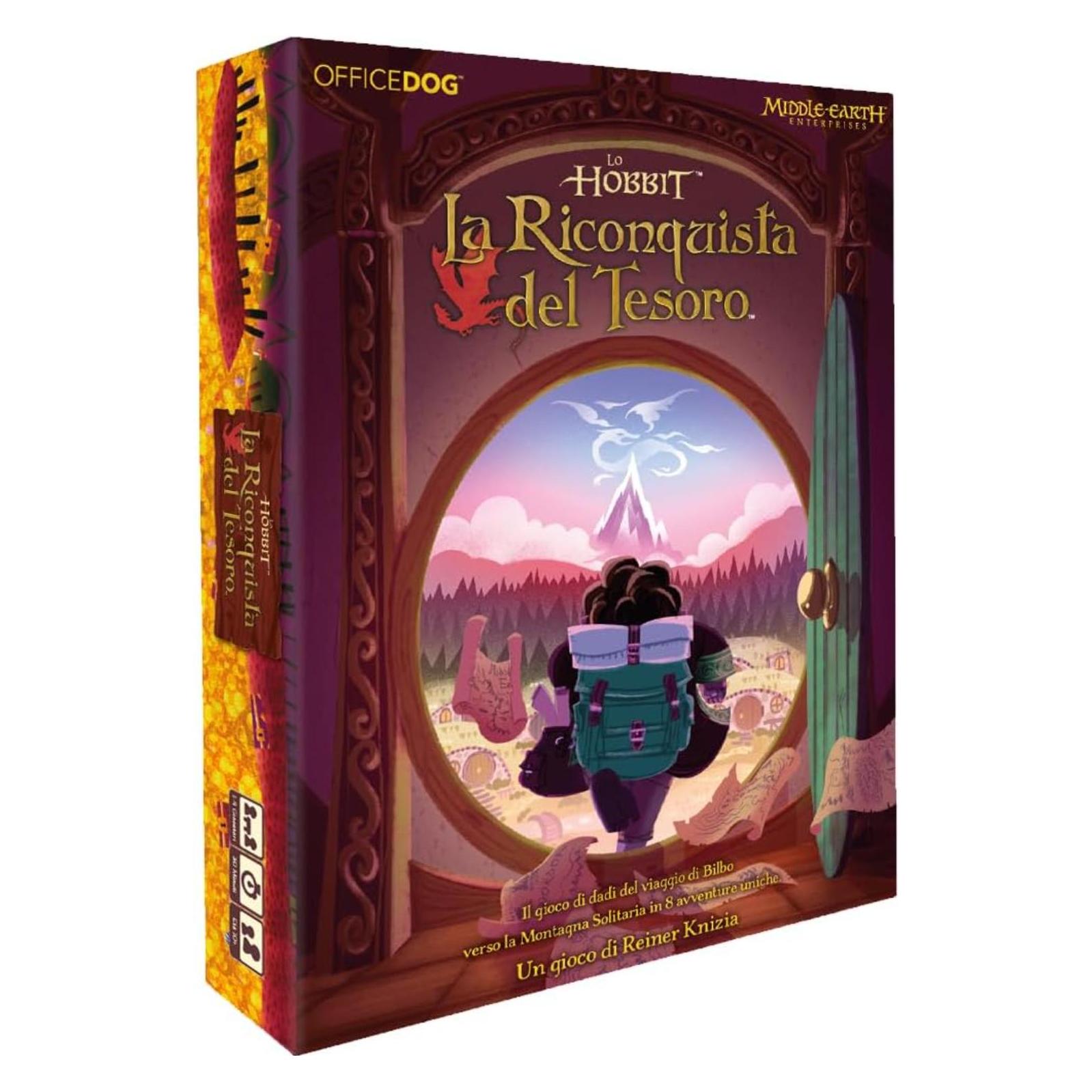 Asmodée Lo Hobbit: La Riconquista Del Tesoro (Italienisch, 1 - 4 Spieler) (64640429)