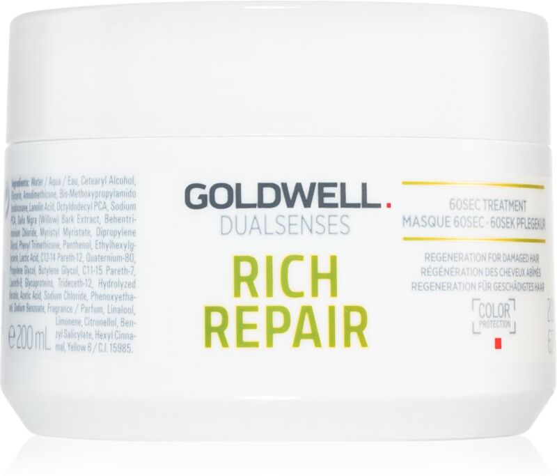 Goldwell Dualsenses Rich Repair Maske für trockenes und beschädigtes Haar 200 ml