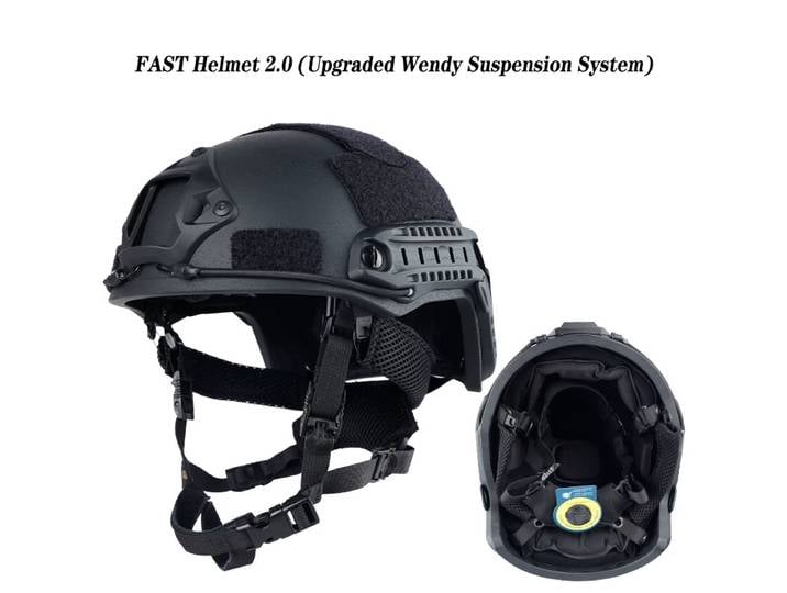Kefra casque tactique rapide de haute qualité casque haute coupe NIJ IIIA FAST Wendy coussin de Suspension casque de protection tactique