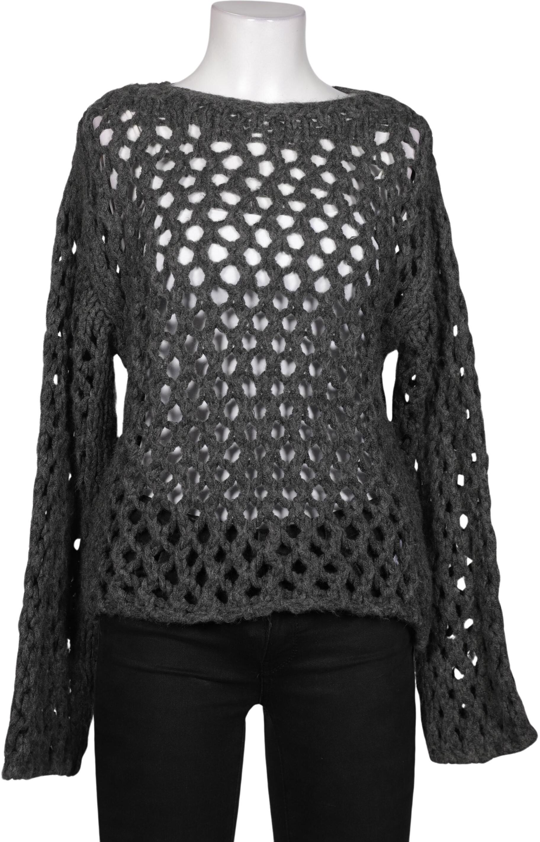 Zara Damen Pullover, Grau, Gr. S, Synthetik - Second Hand