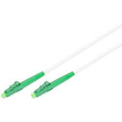 Digitus Glasfaser Patchkabel, stahlarmiert, simplex, singlemode, LC/APC – LC/APC, 5 m