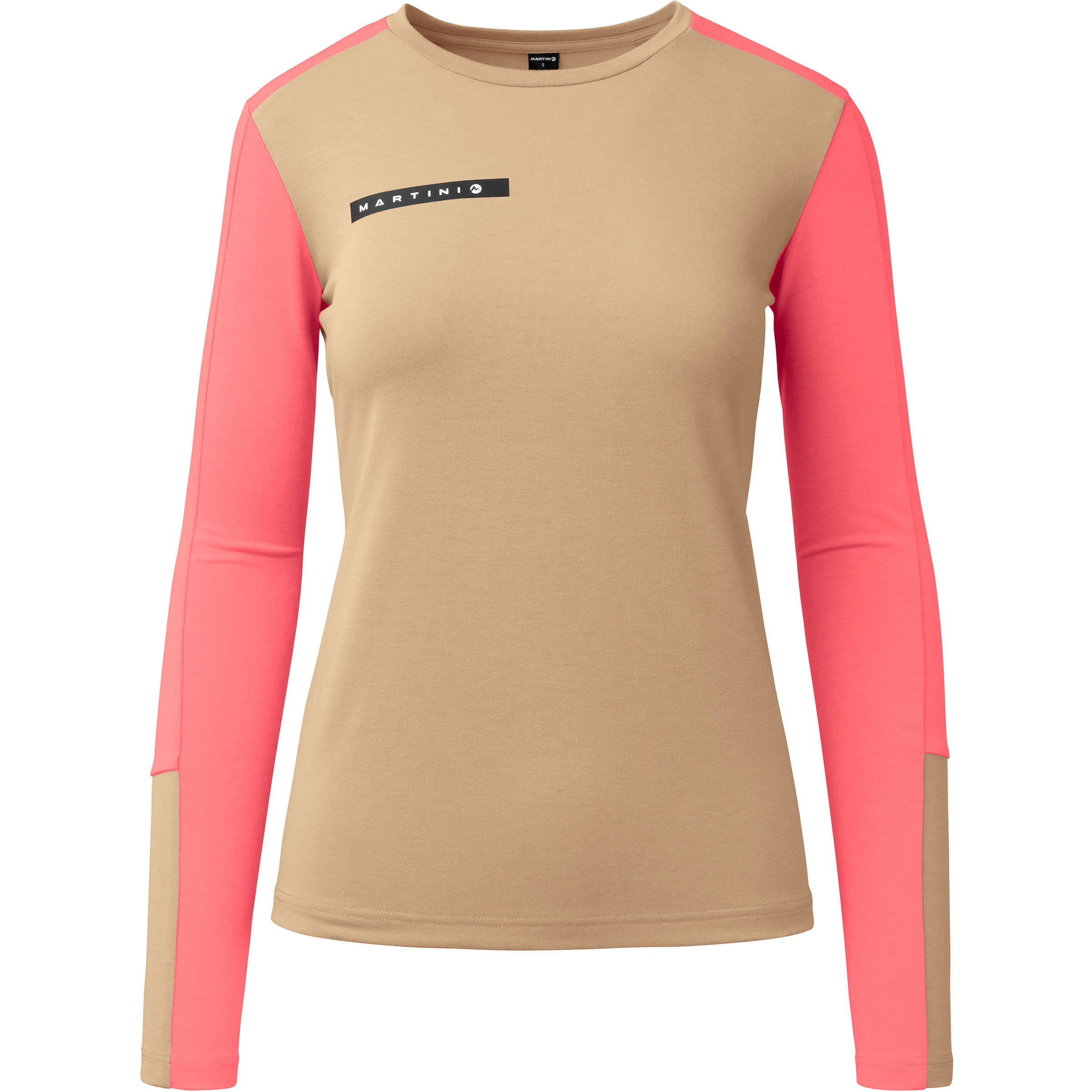 Martini Sportswear Yalca Damen Longsleeves beige Größe M Trekking Elastisch