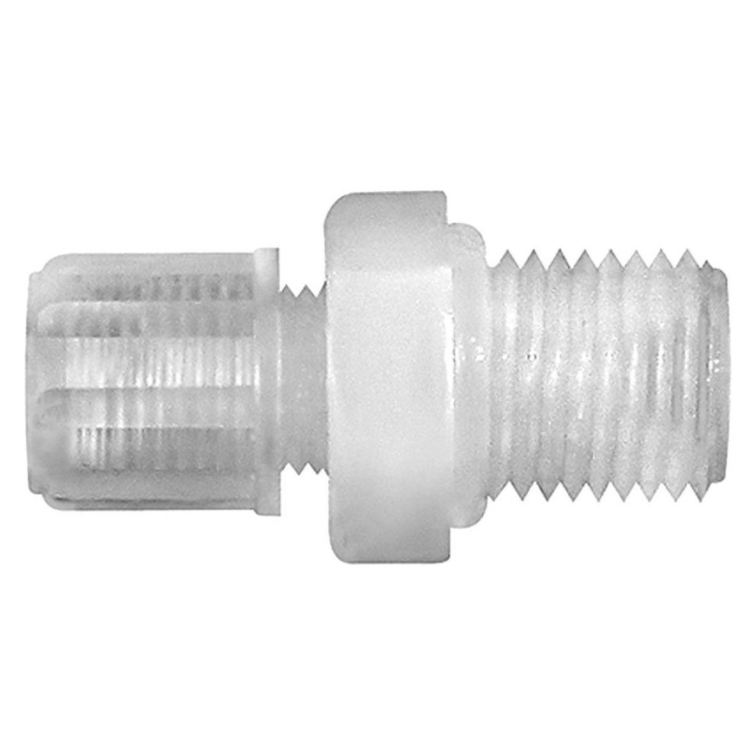 Riegler Gerade Einschraubverschraubung G 1/4 a., für Schlauch 6/8 mm, PFA (120.12.603)