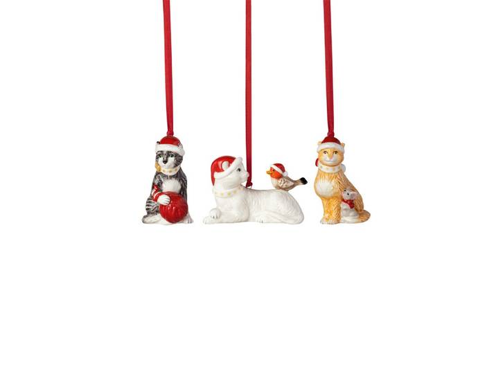 ORNAMENTE-SET Nostalgic Ornaments bunt 3-tlg.