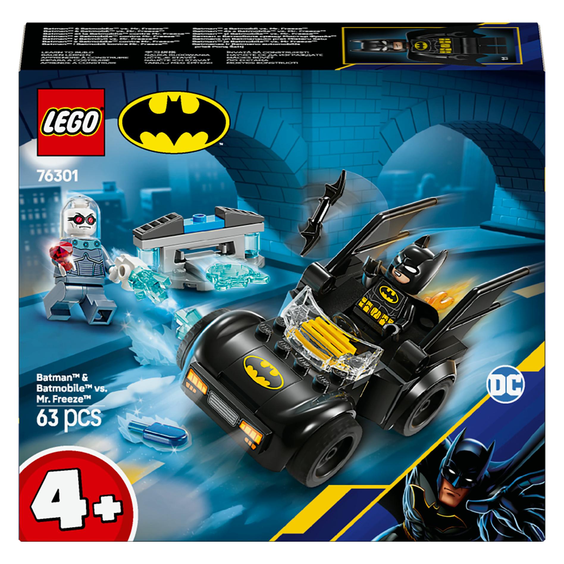 LEGO Batman & Batmobil vs. Mr. Freeze (LEGO DC) (76301)