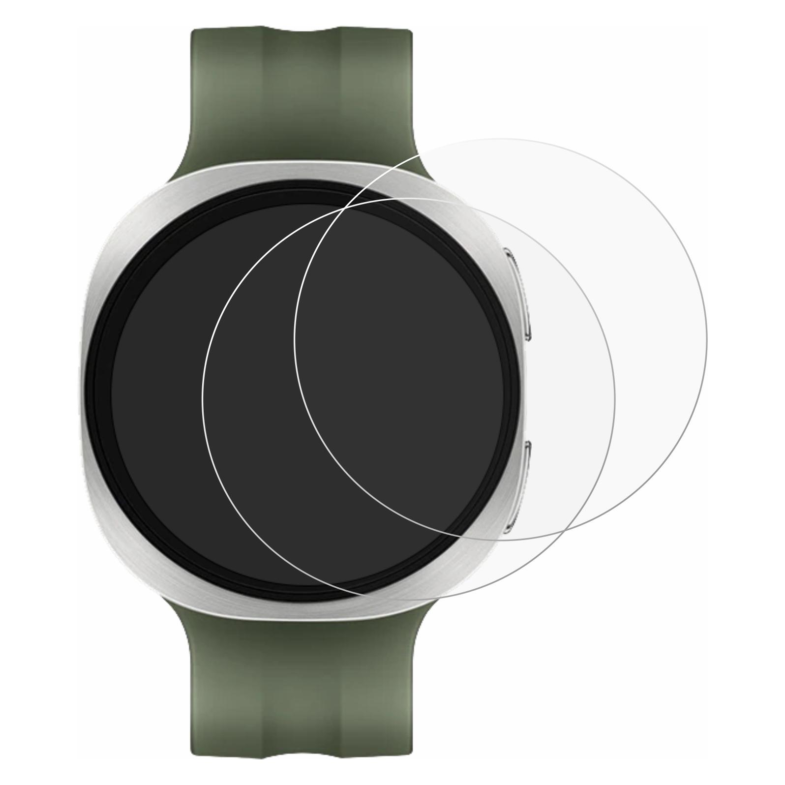 ScreenLeaf Schutzfolie für Samsung Galaxy Watch 9 (40 mm) Displayschutz Display Schutz Folie Klar Transparent (6164188)