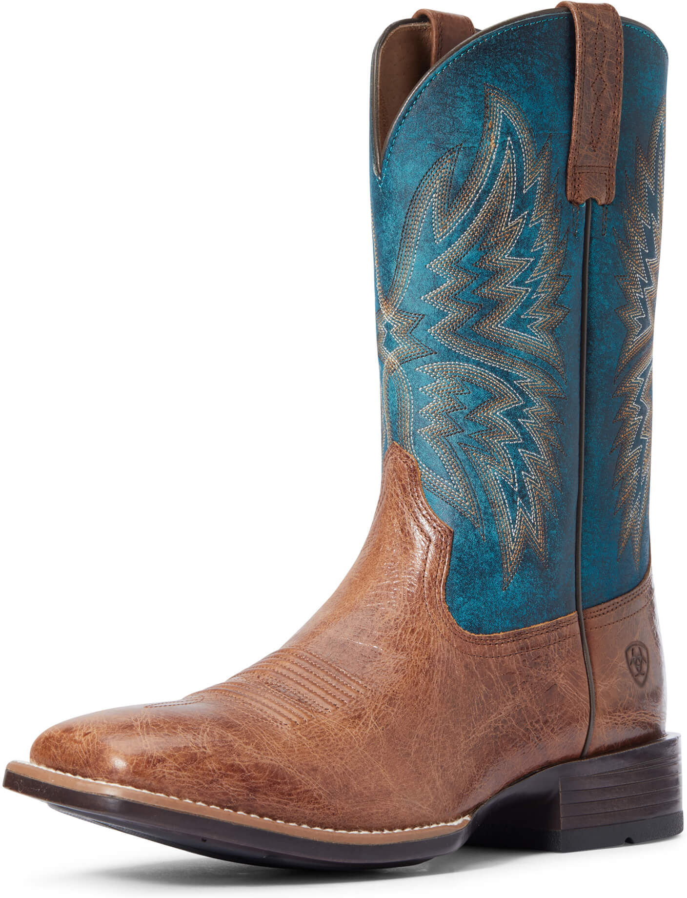Men's Valor Ultra Cowboy Boots in Dark Tan, Size: 8.5 EE / Wide by Ariat