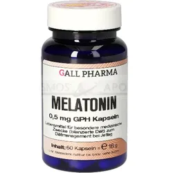 MELATONIN 0,5 mg GPH Kapseln 60 St