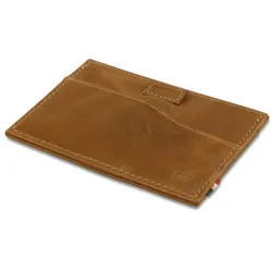 GARZINI LEGGERA CARDHOLDER brushed cognac