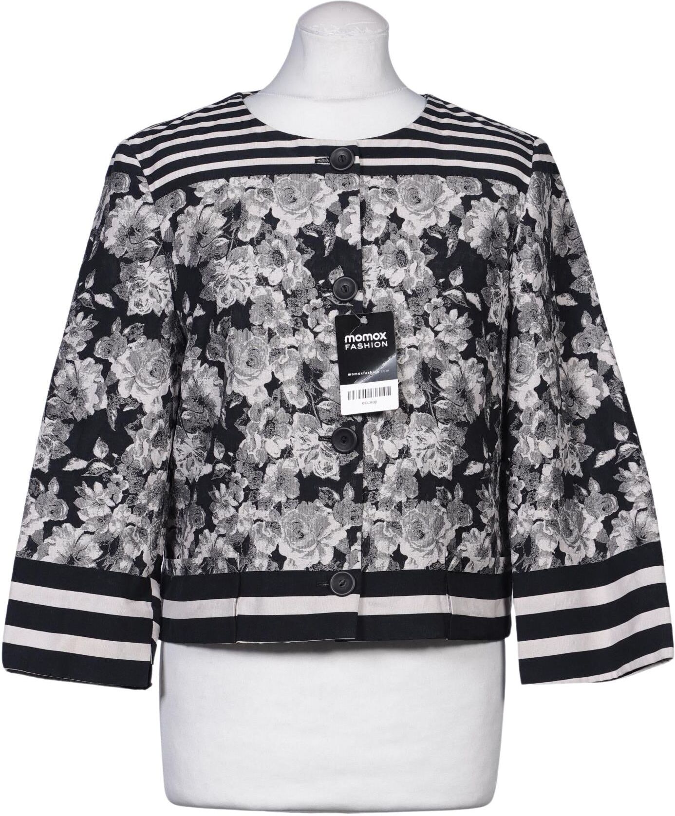Evelin Brandt Berlin Damen Blazer, Mehrfarbig, Gr. EU 38, Synthetik / Baumwolle - Second Hand