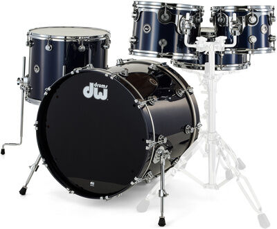 DW DWe E33 5pcs Set Midnight Blue Midnight Blue Metallic Laquer