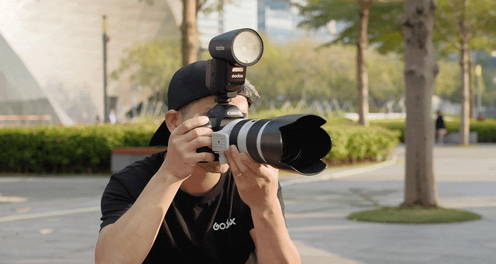 Godox V1Pro C flitser voor Canon