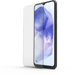 HAMA Schutzglas "Clear Protect" für Samsung Galaxy A56 5G, Montagehilfe