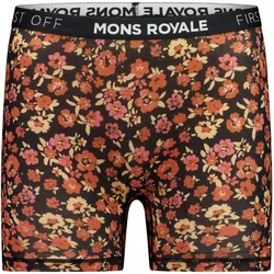 Mons Royale, Damen, Funktionsunterhose, Hannah Hot (M), Braun, Weiss