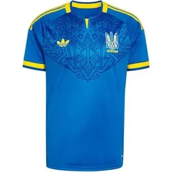 ADIDAS Herren Trikot Ukraine 26 Auswärts, Größe XS in Blau Blau