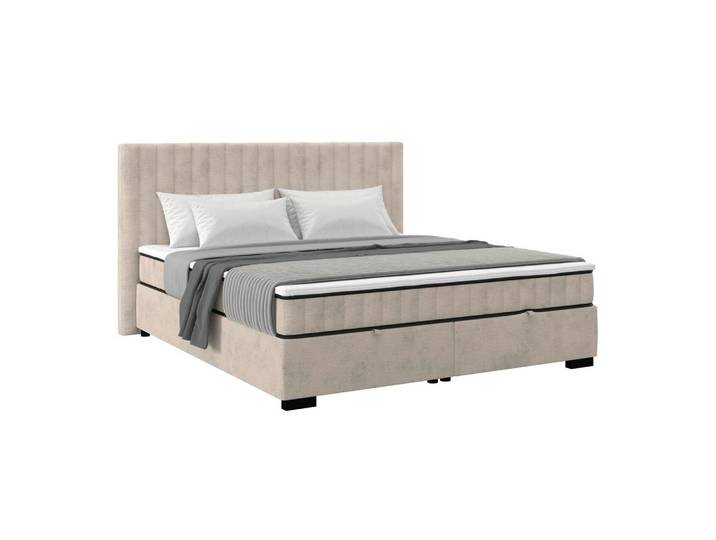 Boxbett mit Topper & Bettkasten 200x200 Maya
