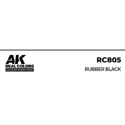 AK Real Colors Rubber Black 17 ml