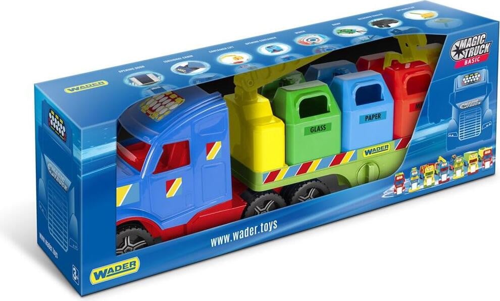 Wader Vrachtwagen speelgoed voor kinderen