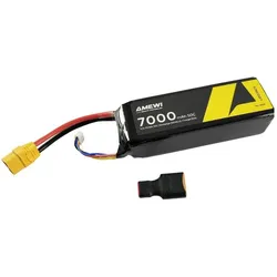 Amewi LiPo Akku 3S 11,1V 7000mAh 50C XT90 (7000 mAh, 11.10 V)