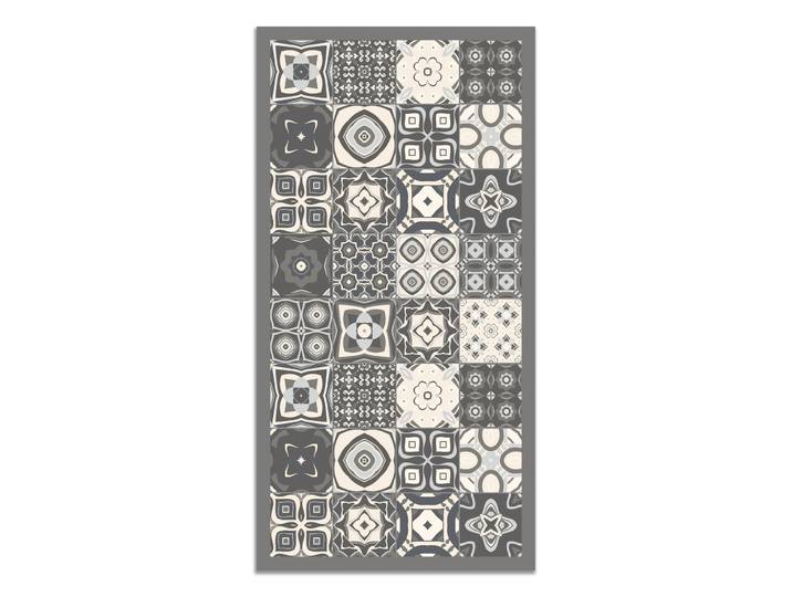 Tapis vinyle carreaux ciments gris 80x300cm
