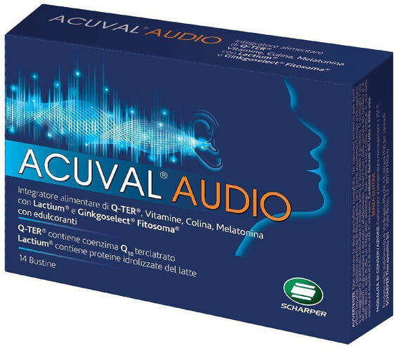 Acuval Audio 14 Bustine Da 1,8 g