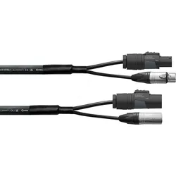 CPH1,5D1PWR125T1 - CORDIAL Strom- und DMX-Hybridkabel, 1,50m