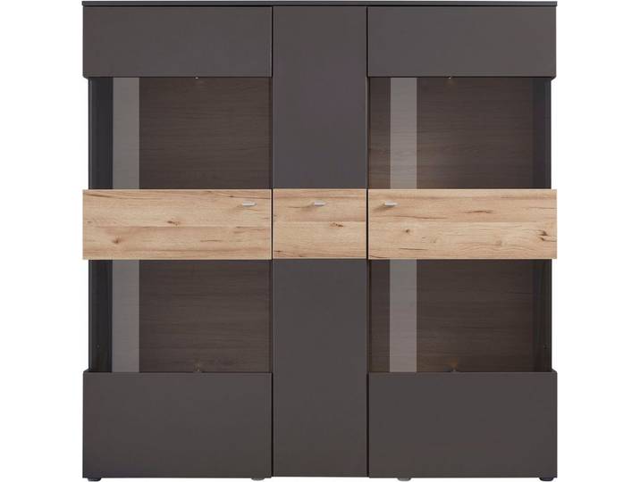 FORTE Vitrine Como Breite 152 cm, inkl. Beleuchtung