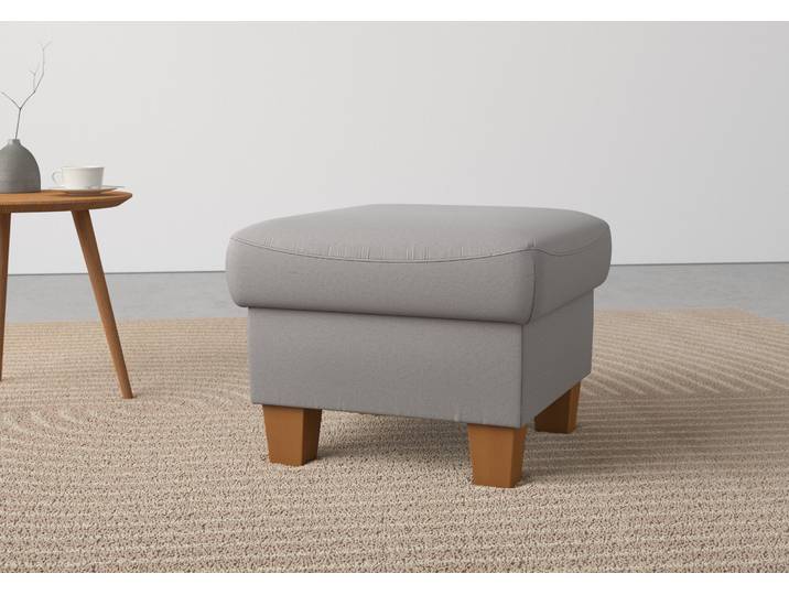 Stauraumhocker GOODPRODUCT Caldera , grau, B:58cm H:48cm T:58cm, 100% Polyester, Hocker, Stauraumhocker, Stauraum, auch in Easy Care-Bezug für einfaches Reinigen mit Wasser