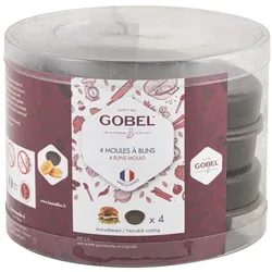 Gobel - Burgerbrötchen-Backformen, 4 Stück  - 282580