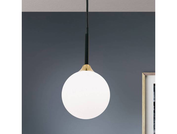 ORION Hängelampe Snowwhite, dimmbar, weiß / opal, für Wohn- / Esszimmer, Glas, Modern, Pendelleuchte