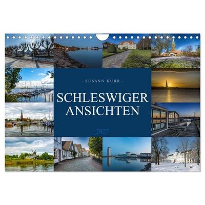 Schleswiger Ansichten (Wandkalender 2027 DIN A4 quer), CALVENDO Monatskalender