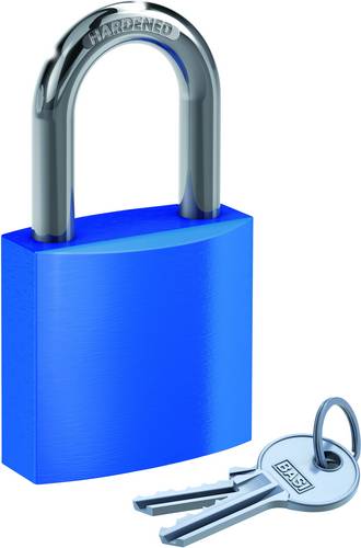 Basi 6190-4000-1300 Vorhängeschloss verschieden schließend Blau