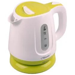 Feel-Maestro MR013 green electric kettle Green, White, Wasserkocher, Weiss, Grün